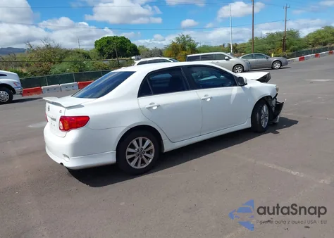 2010 Toyota Corolla S из США, поврежденный, VIN 2T1BU4EE3AC419606